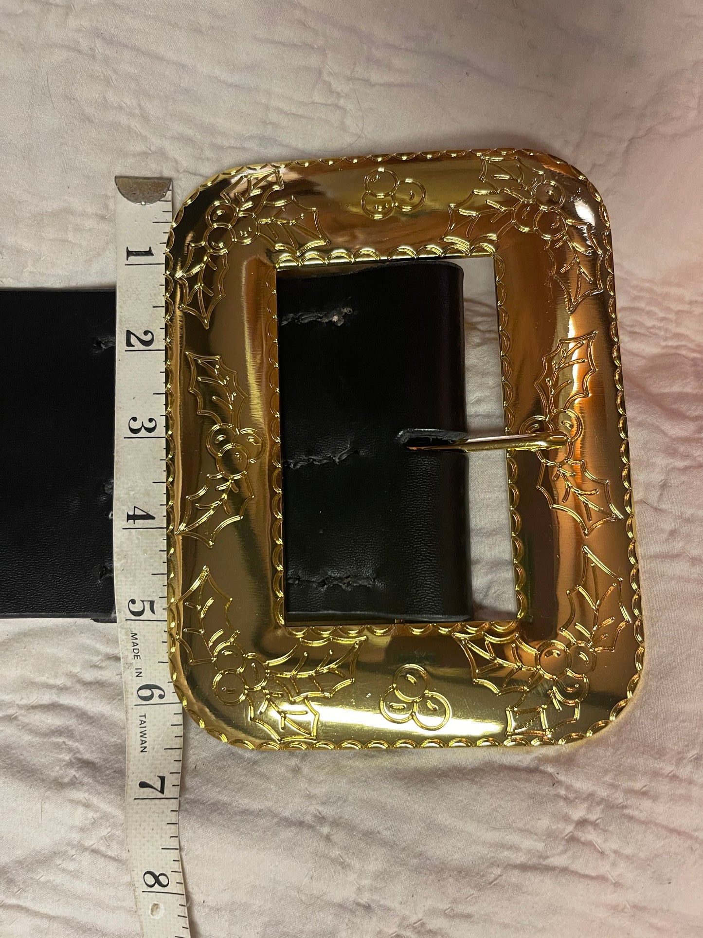 Santa Belt with Fancy Buckle